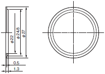 A22NE-PD / A22NE-P / A22E 外形尺寸 68 