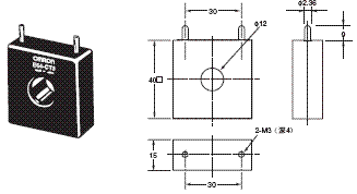 E5CN-HT 外形尺寸 9 