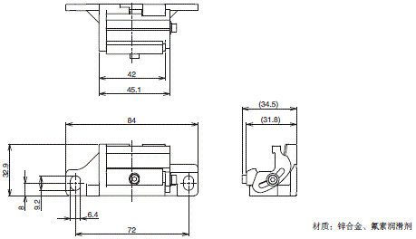 F3SG-R系列 外形尺寸 68 